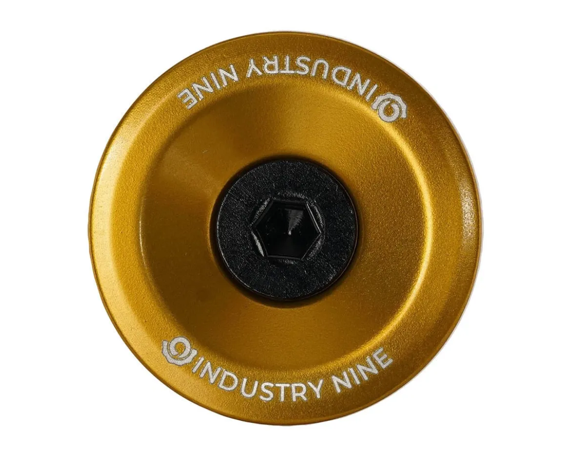 Industry Nine Ultra Light Aluminum Top Cap (Gold) (1-1/8")