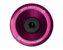 Industry Nine Ultra Light Aluminum Top Cap (Purple) (1-1/8")