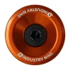 Industry Nine Ultra Light Aluminum Top Cap (Orange) (1-1/8")