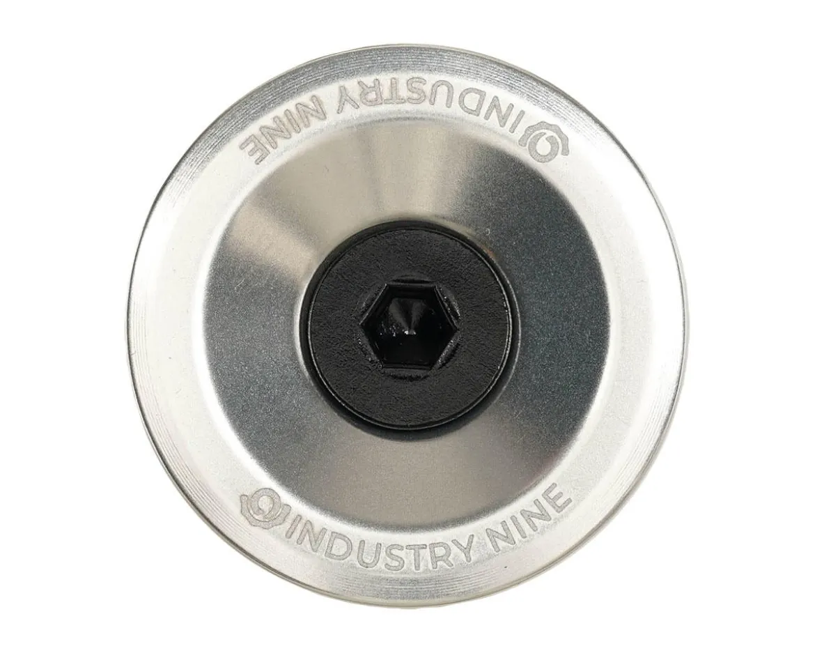 Industry Nine Ultra Light Aluminum Top Cap (Silver) (1-1/8")