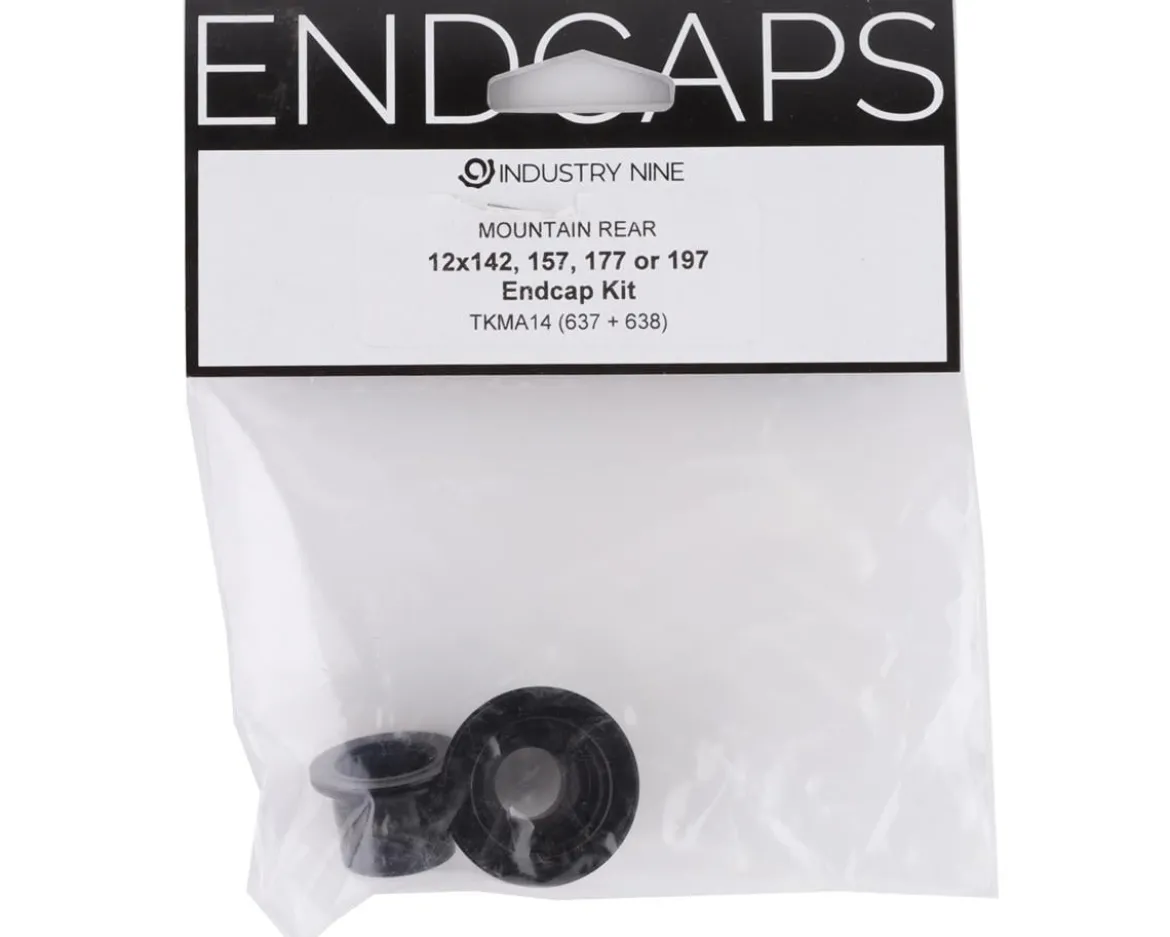 Industry Nine Torch Classic Mountain Rear Axle End Caps (Thru Axle) (12 x 142/177/197mm) (6-Bolt)