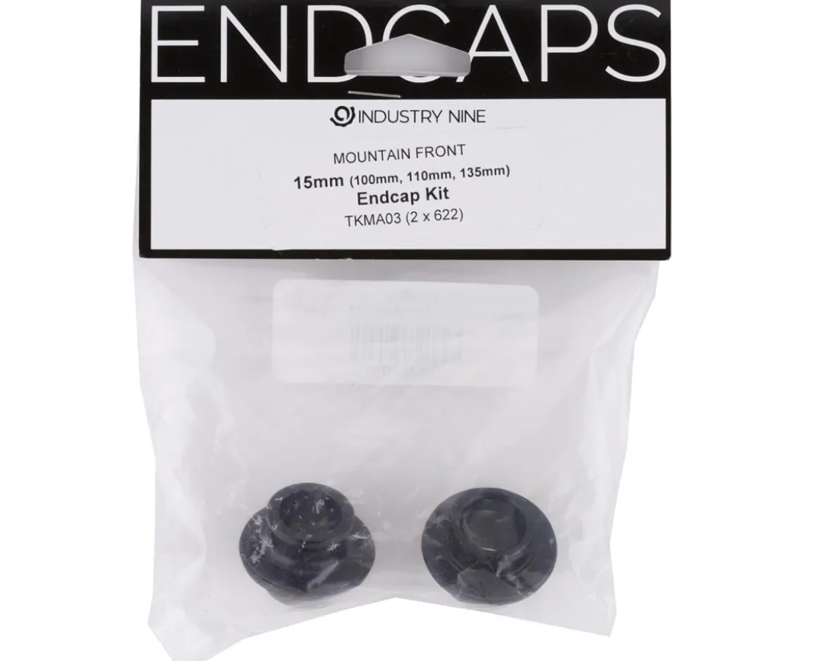 Industry Nine Torch Classic Mountain Front Axle End Caps (Thru Axle) (15 x 100mm) (6-Bolt)