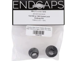 Industry Nine Torch CL Mountain Rear Axle End Caps (Black) (12mm x 142/148mm) (Centerlock)