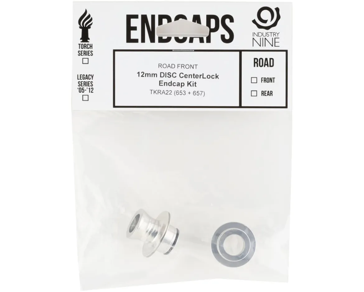 Industry Nine Torch End Cap Conversion Kit (Road) (Front) (12mm) (Centerlock)