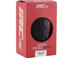 IRC Boken Double Cross Tubeless Tire (Black) (700c) (42mm) (High-Grip)