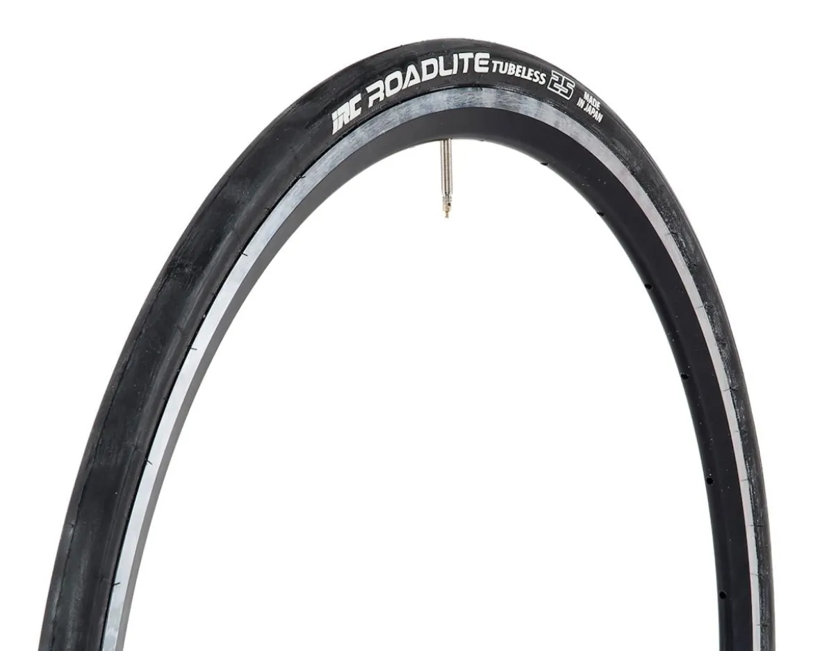 IRC Roadlite Tubeless Road Tire (Black) (700c) (25mm)