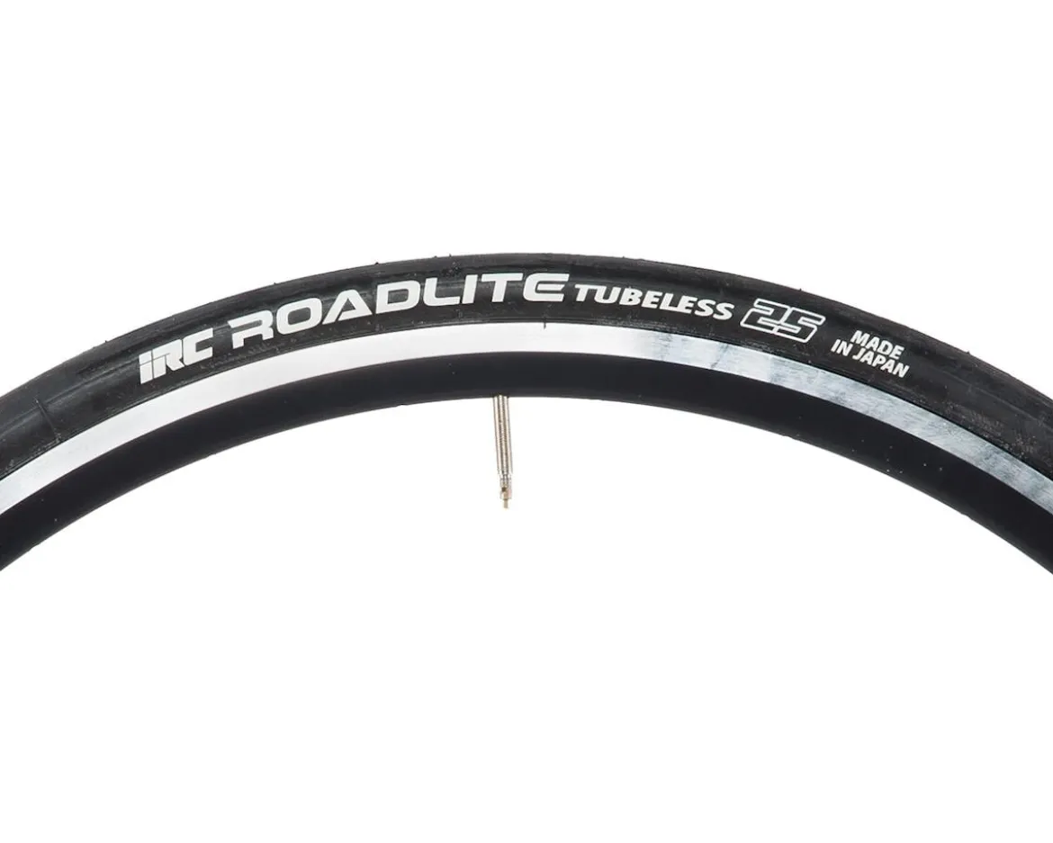 IRC Roadlite Tubeless Road Tire (Black) (700c) (25mm)