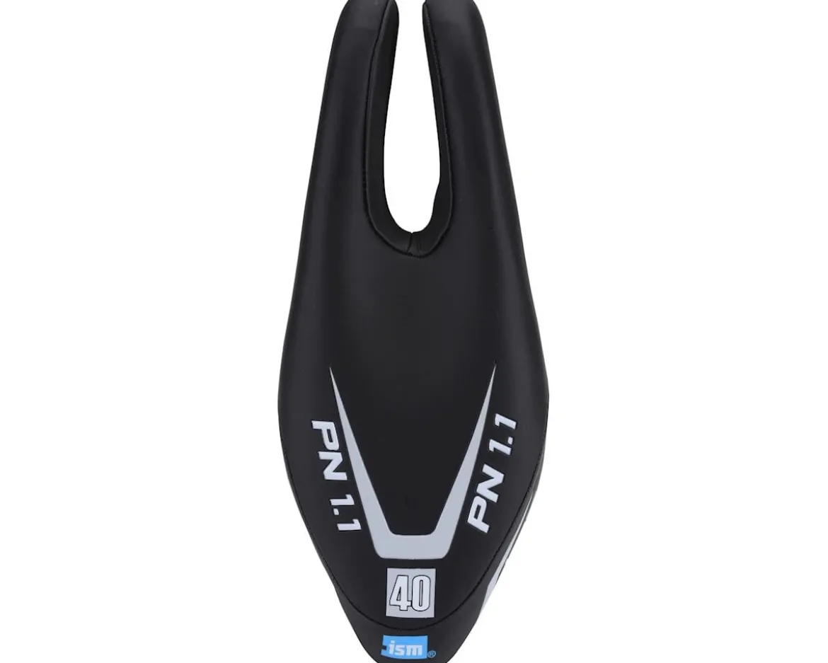 ISM PN 1.1 Saddle (Black) (Steel Rails) (110mm)