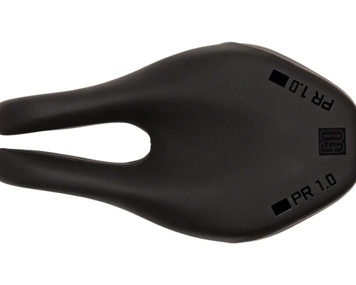ISM PR 1.0 Saddle (Black) (Steel Rails) (130mm)