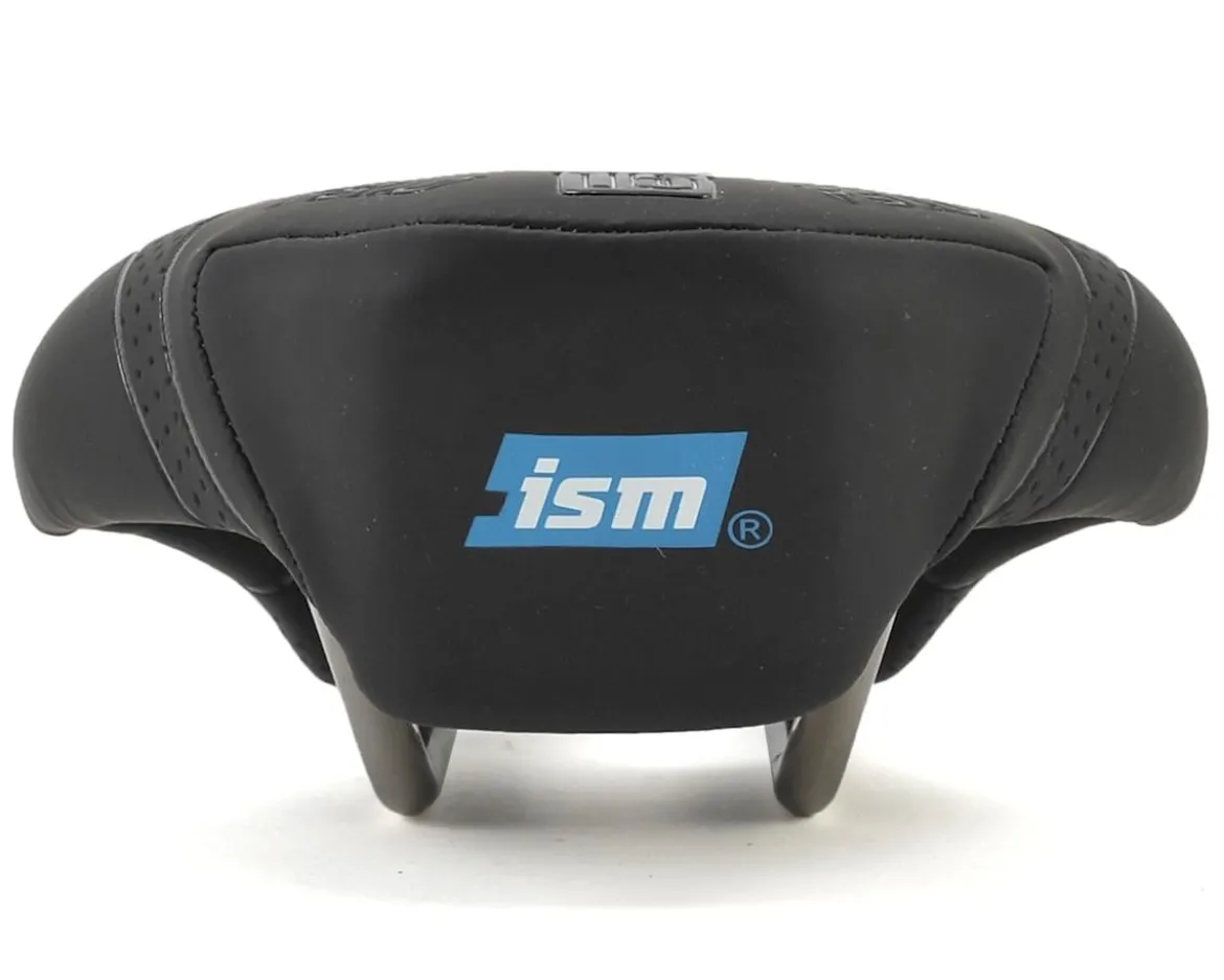 ISM PS 1.0 TT Saddle (Black) (CrN/Ti Alloy Rails) (130mm)