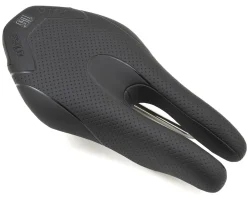 ISM PS 1.0 TT Saddle (Black) (CrN/Ti Alloy Rails) (130mm)