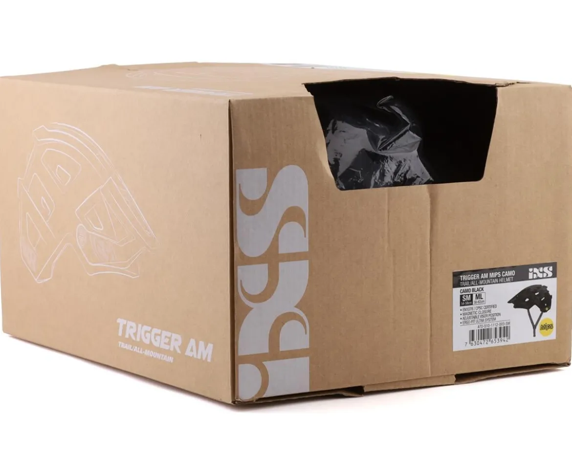 iXS Trigger AM MIPS Helmet (Black Camo) (S/M)
