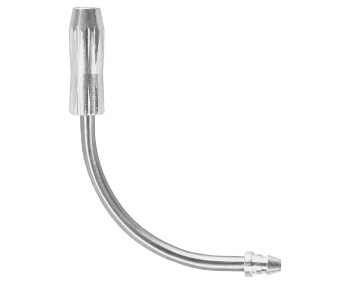 Jagwire 90 Degree Brake Noodle with Barrel Adjuster (Silver)
