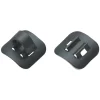 Jagwire Alloy Stick-On Guides with C-Clips (Black) (Box of 4)