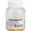 Jagwire Cable End Crimps (Gold) (1.2mm) (Bottle of 500)