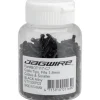 Jagwire Cable End Crimps (Black) (1.8mm) (Bottle of 500)