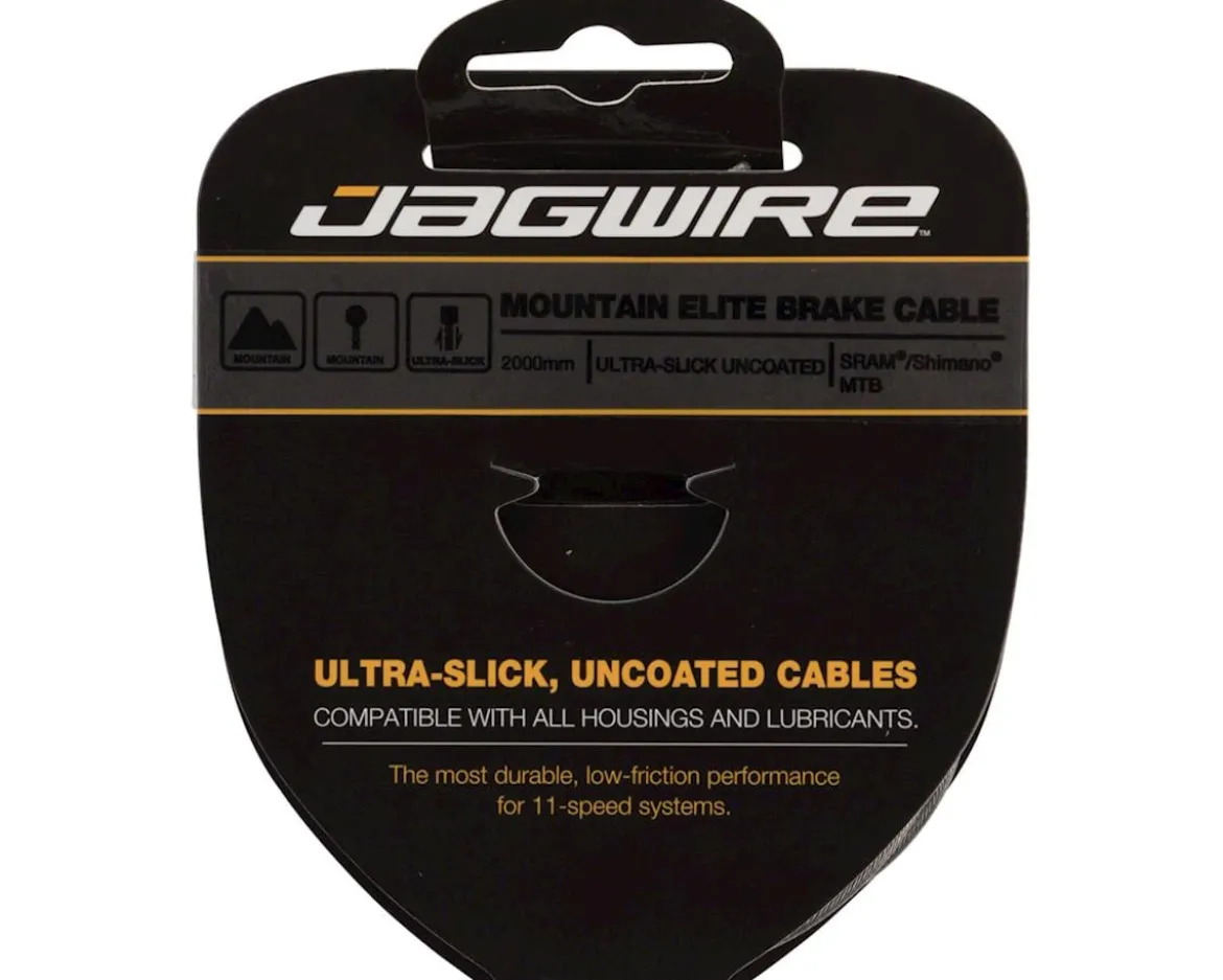 Jagwire Elite Ultra-Slick Mountain Brake Cable (Stainless) (1.5mm) (2000mm) (1 Pack)