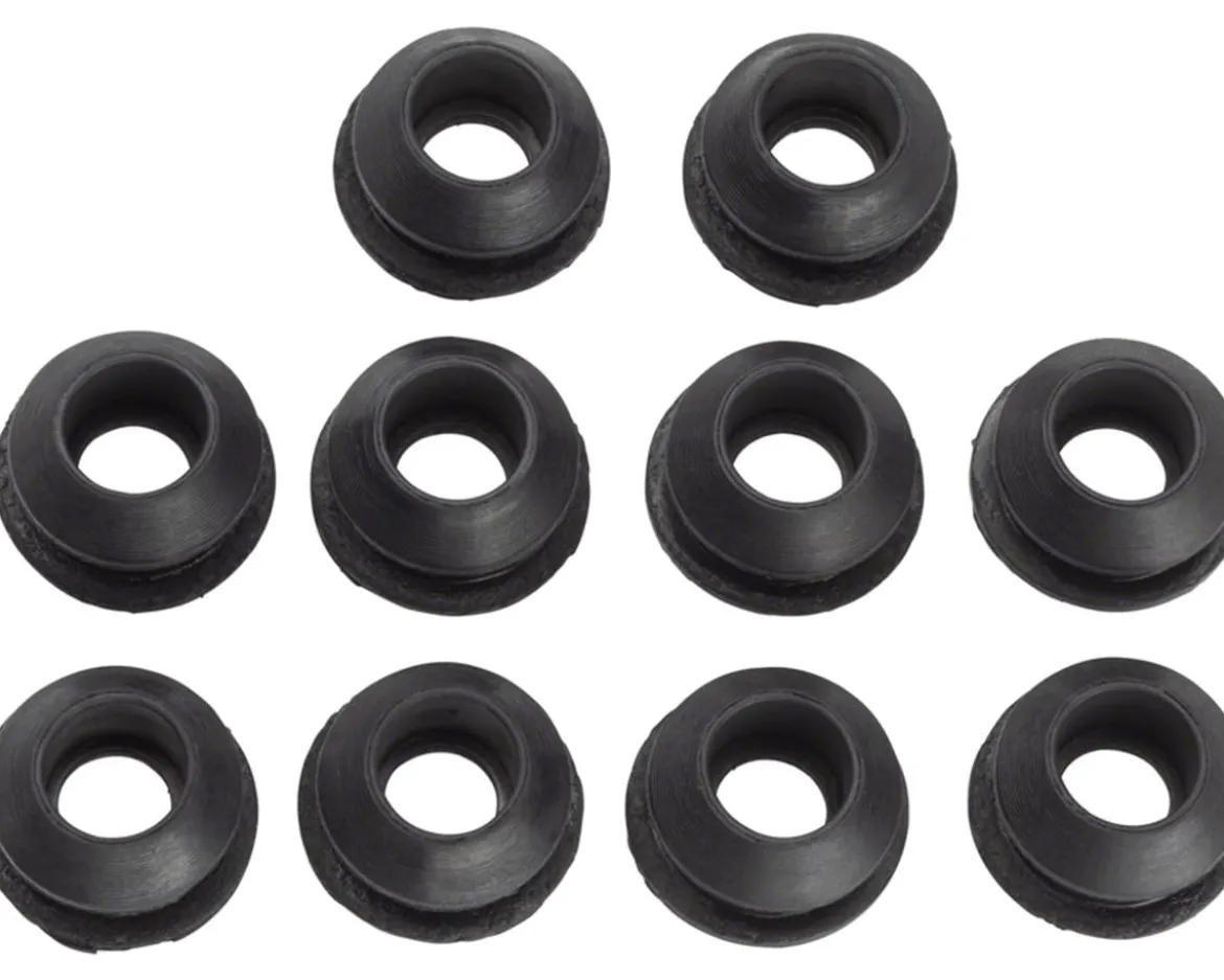 Jagwire Frame Plug Refill Bag (Fits 4mm Housing w/Straight Entry & 8.0mm Round Frame Port) (Bag of 10 Plugs)