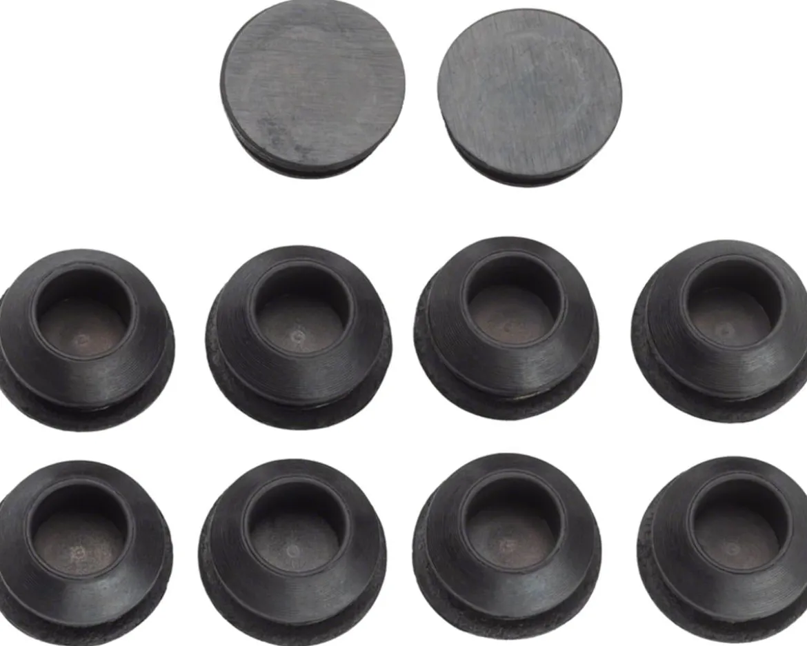 Jagwire Frame Plug Refill Bag (Closed Type for 8.0mm Round Frame Port) (Bag of 10 Plugs)