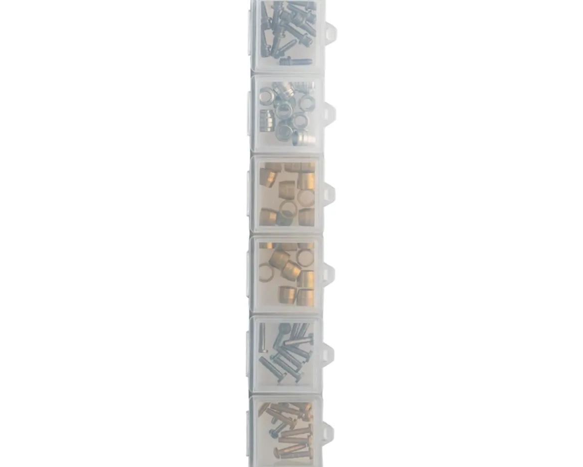 Jagwire Hydraulic Hose Fittings Mini Combo Box (For SRAM and Shimano Brakes)