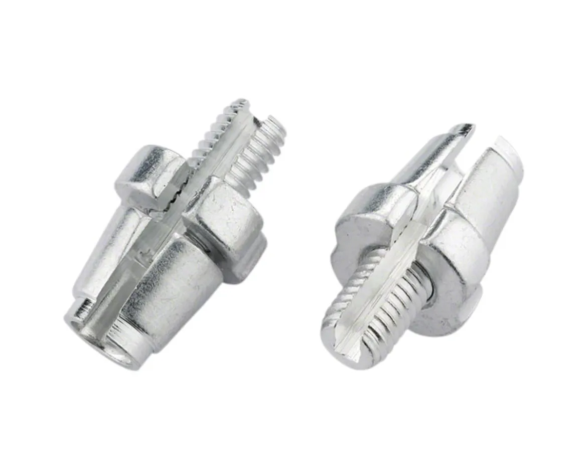 Jagwire M7 Slotted Alloy Adjusting Barrel (Silver) (Bag/10)