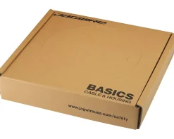 Jagwire 4mm Basics Derailleur Housing (Black) (200 Meter Shop Box with End Caps)