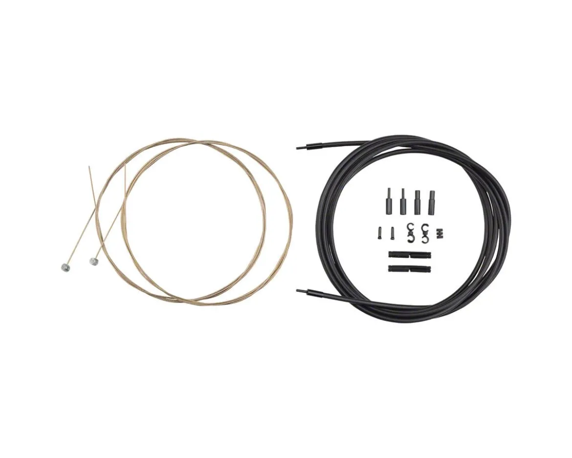 Jagwire Mountain Pro Brake Cable Kit (Orange) (Stainless) (1.5mm) (1500/2800mm) (w/ Housing)