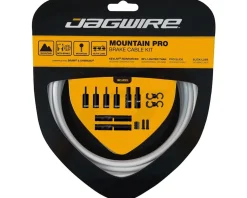Jagwire Mountain Pro Brake Cable Kit (White) (Stainless) (1.5mm) (1500/2800mm) (w/ Housing)