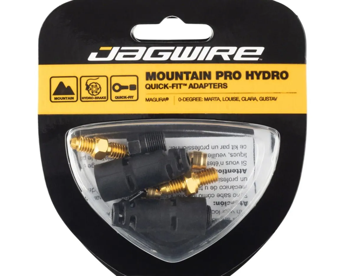 Jagwire Mountain Pro Disc Brake Hydraulic Hose Quick-Fit Adapter (Magura Clara, Julie)