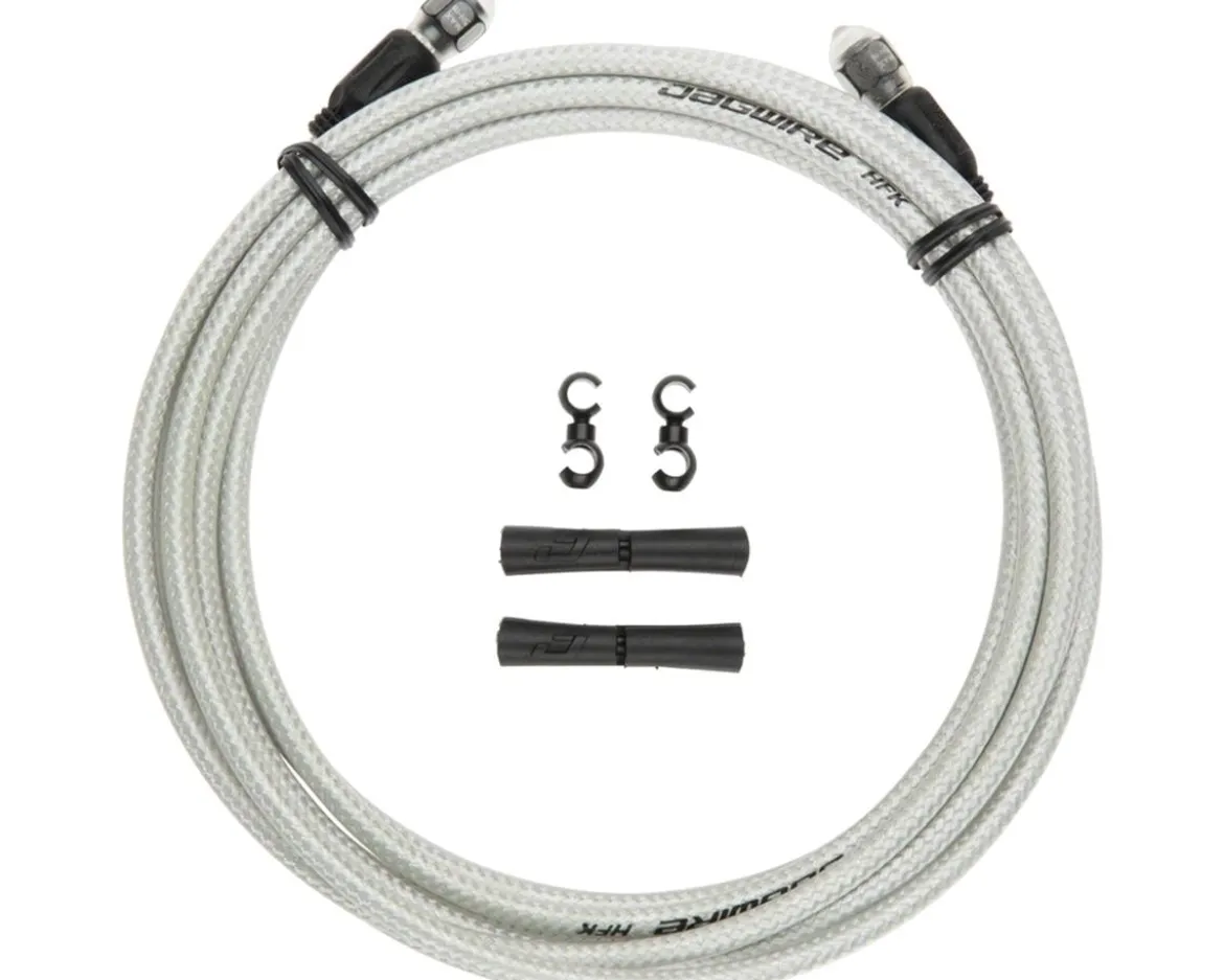 Jagwire Mountain Pro Hydraulic Disc Hose Kit (Sterling Silver) (3000mm) (Braided) (Requires Jagwire Mountain Pro Quick-Fit Kit)