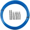 Jagwire Pro Compressionless Brake Housing (SID Blue) (5mm) (10 Meters) (w/ Slick-Lube Liner)