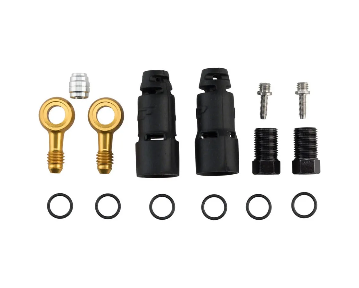 Jagwire Pro Disc Brake Hydraulic Hose Quick-Fit Adapters (SRAM/Avid)
