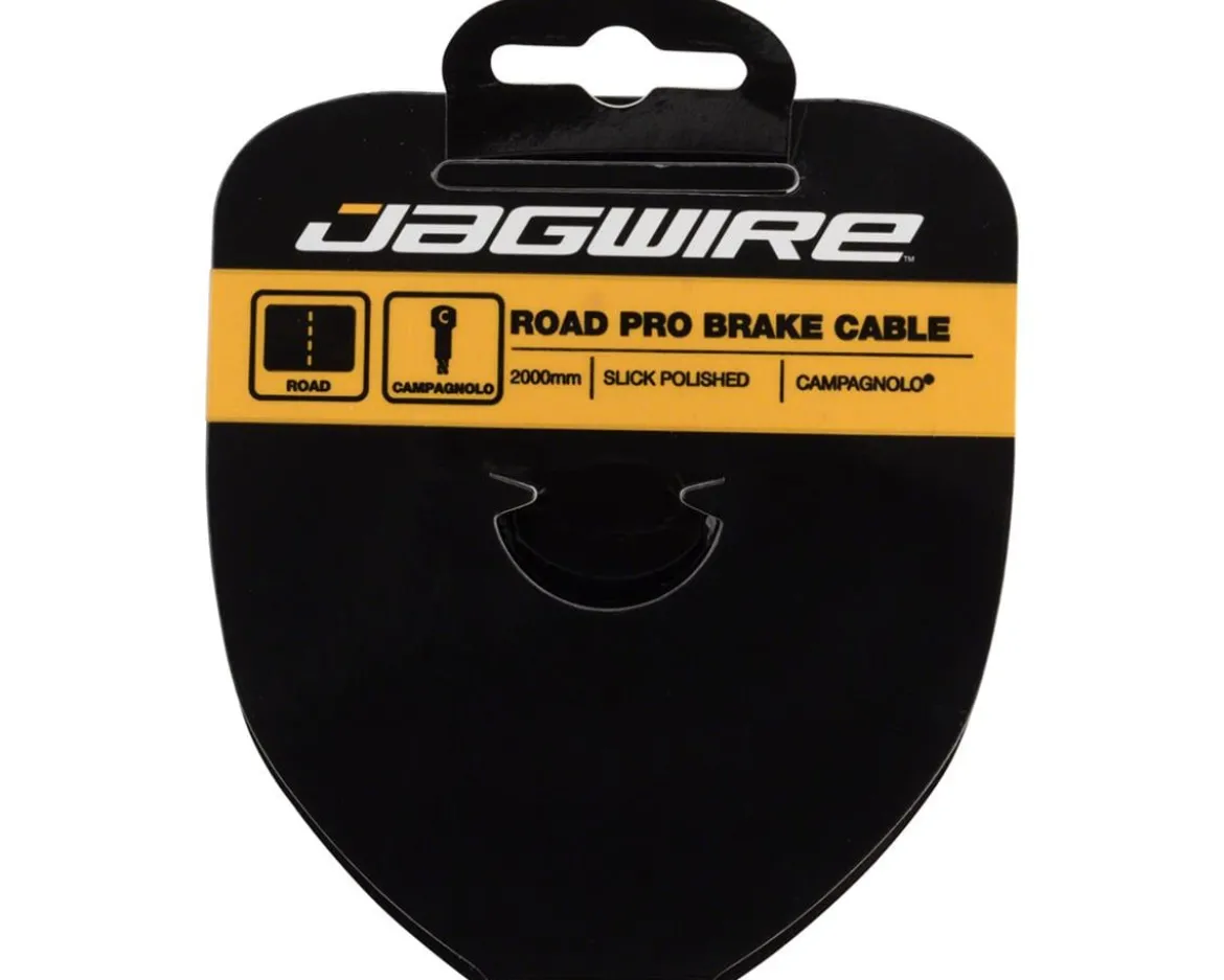 Jagwire Pro Polished Campy Brake Cable (Stainless) (Campagnolo) (1.5mm) (2000mm)