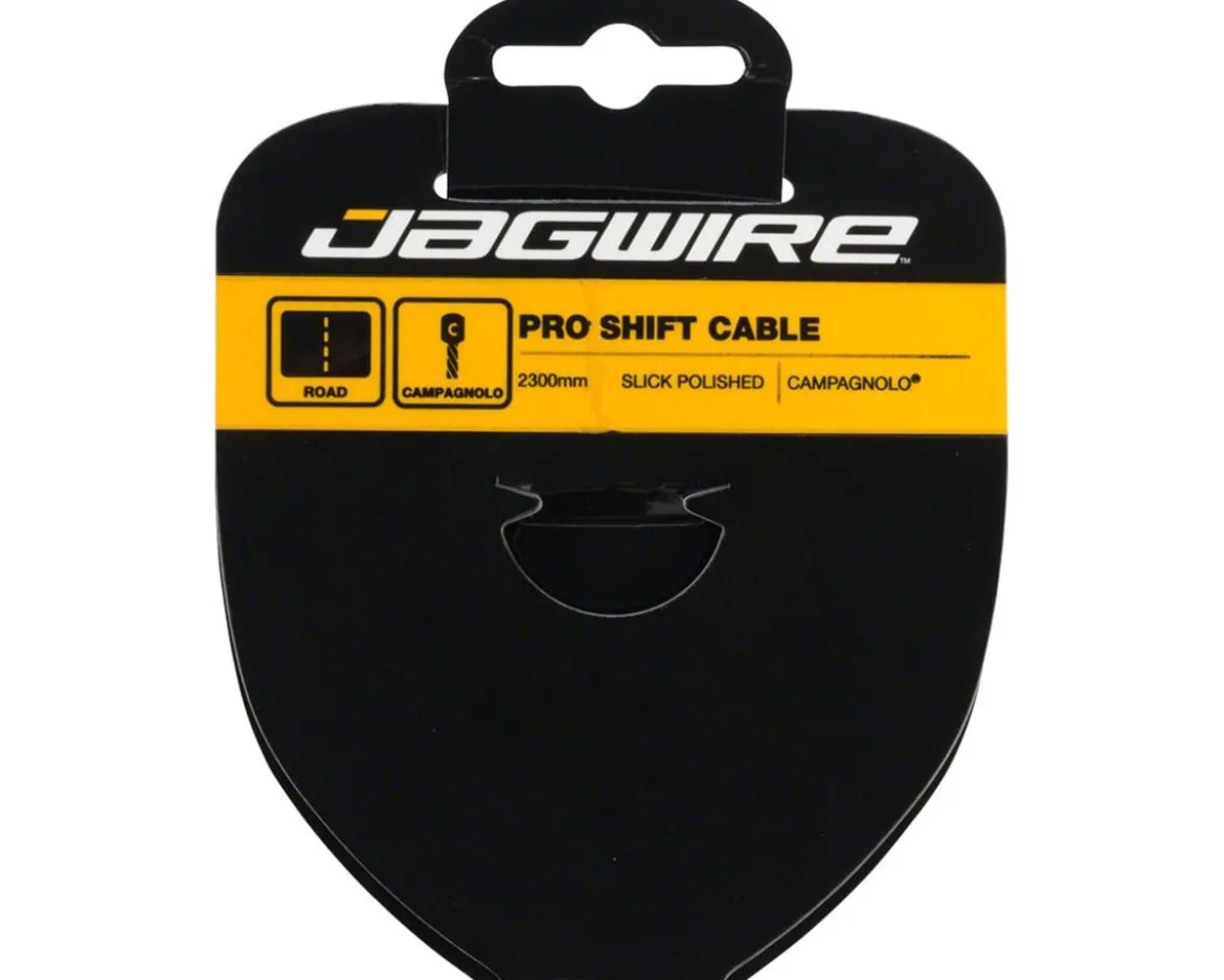 Jagwire Pro Polished Slick Derailleur Cable (Campagnolo) (Stainless) (1.1mm) (2300mm) (1 Pack)