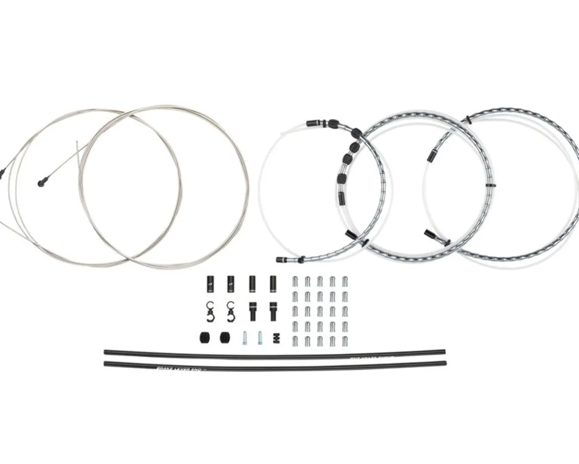 Jagwire Road Elite Link Brake Cable Kit (Grey) (1.5mm) (1350/2350mm) (w/ Housing)