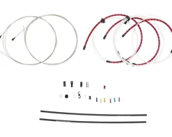 Jagwire Road Elite Link Brake Cable Kit (Red) (1.5mm) (1350/2350mm) (w/ Housing)