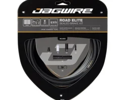 Jagwire Road Elite Sealed Brake Cable Kit (Black) (1.5mm) (850/1650mm) (w/ Housing)