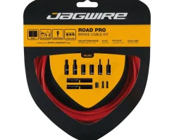 Jagwire Road Pro Brake Cable Kit (Red) (Stainless) (1.5mm) (1500/2800mm) (w/ Housing)