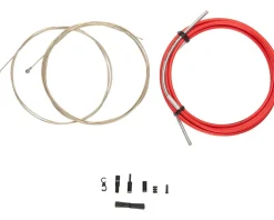 Jagwire Road Pro Brake Cable Kit (Red) (Stainless) (1.5mm) (1500/2800mm) (w/ Housing)