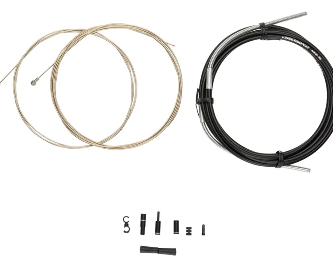 Jagwire Road Pro Brake Cable Kit (Black) (Stainless) (1.5mm) (1500/2800mm) (w/ Housing)