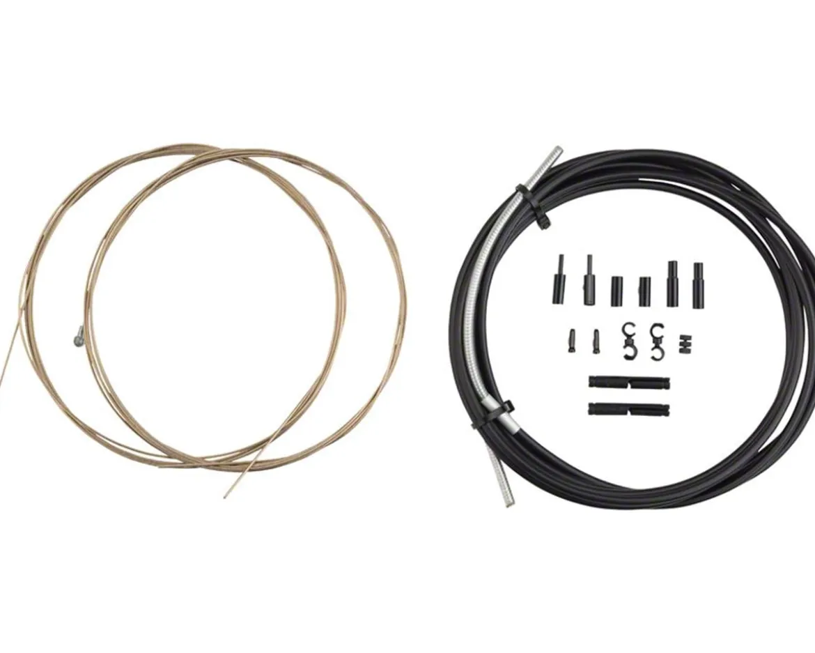 Jagwire Road Pro Brake Cable Kit (Black) (Stainless) (1.5mm) (1500/2800mm) (w/ Housing)