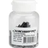 Jagwire Sealed Alloy End Caps (Black) (5mm) (Bottle of 50)