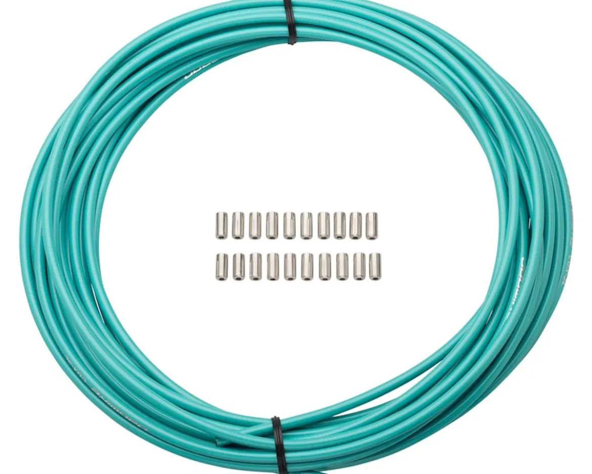 Jagwire Sport Brake Housing (Celeste) (5mm) (10 Meters) (w/ Slick-Lube Liner)