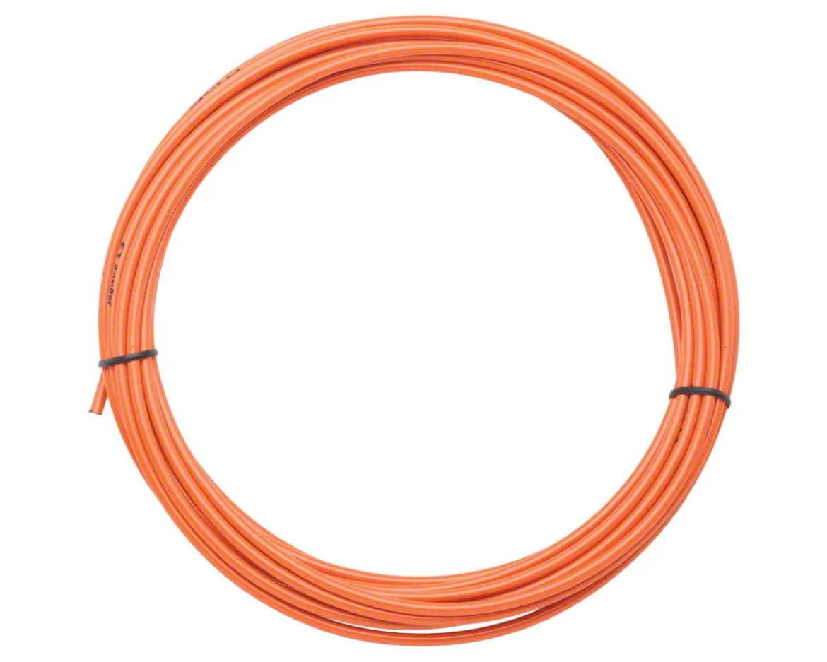 Jagwire Sport Brake Housing (Orange) (5mm) (10 Meters) (w/ Slick-Lube Liner)