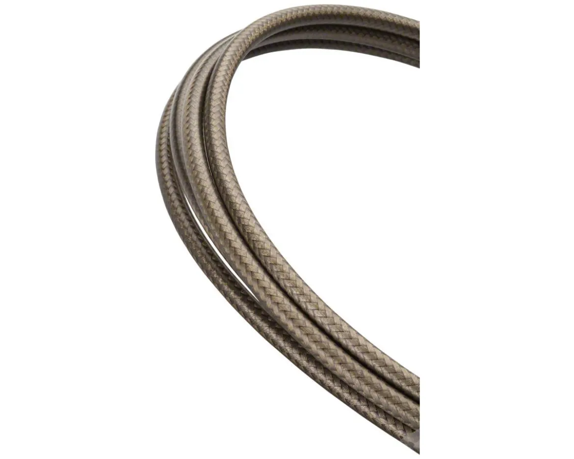 Jagwire Sport Brake Housing (Carbon Silver) (Braided) (5mm) (10 Meters) (w/ Slick-Lube Liner)