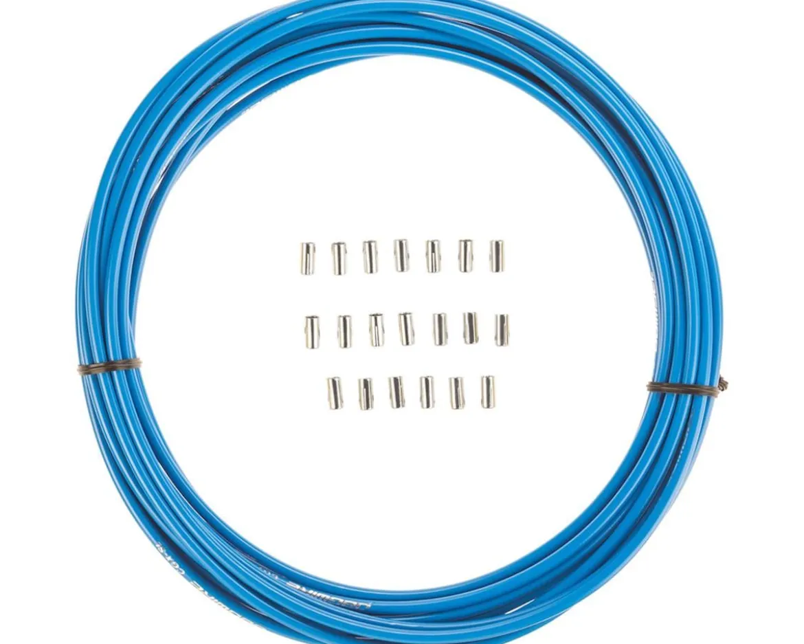 Jagwire Sport Brake Housing (Blue) (5mm) (10 Meters) (w/ Slick-Lube Liner)