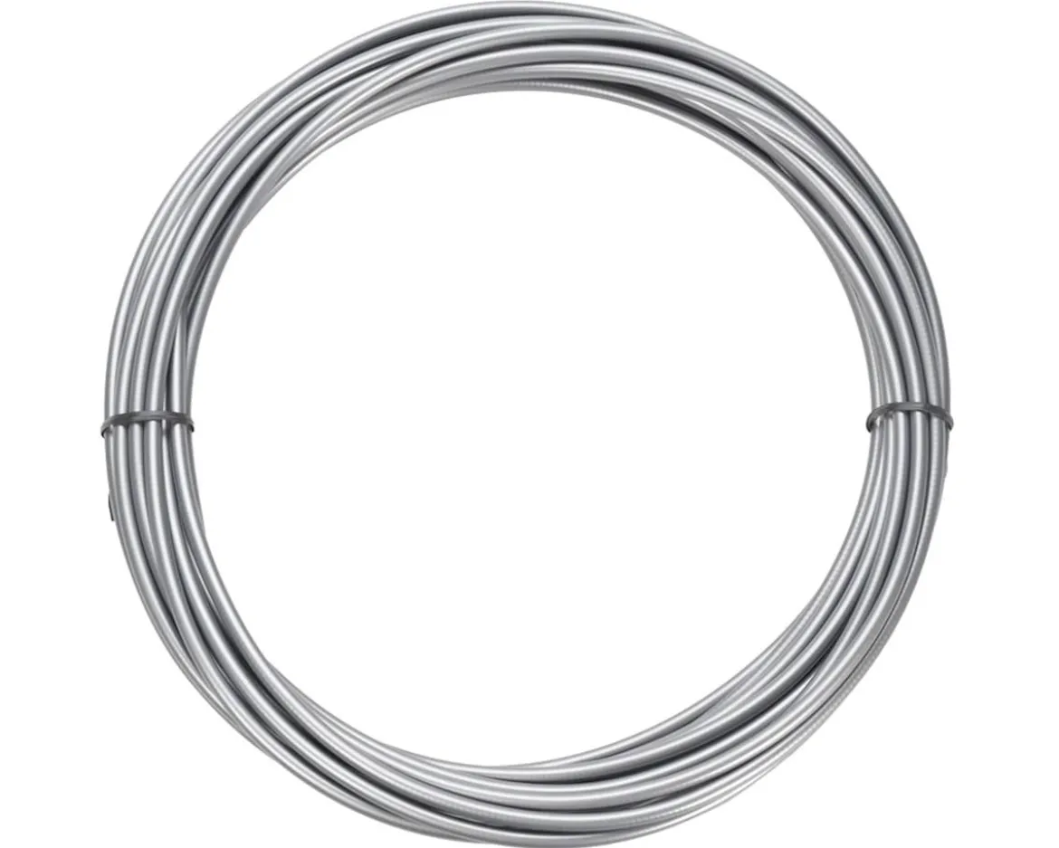 Jagwire Sport Derailleur Cable Housing (Pearl Silver) (4mm) (10 Meters) (w/ Slick-Lube Liner)