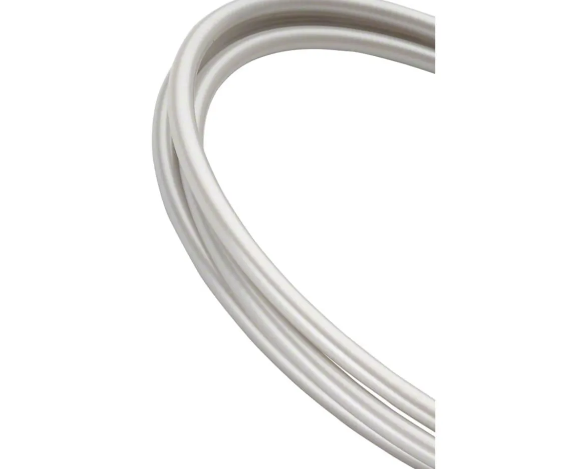Jagwire Sport Derailleur Cable Housing (Pearl Silver) (4mm) (10 Meters) (w/ Slick-Lube Liner)