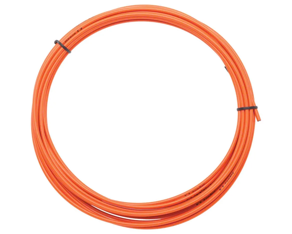 Jagwire Sport Derailleur Cable Housing (Orange) (4mm) (10 Meters) (w/ Slick-Lube Liner)