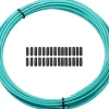 Jagwire Sport Derailleur Cable Housing (Celeste) (4mm) (10 Meters)